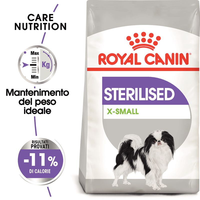 Zooplus Royal Canin X-Small Sterilised Crocchette per cane