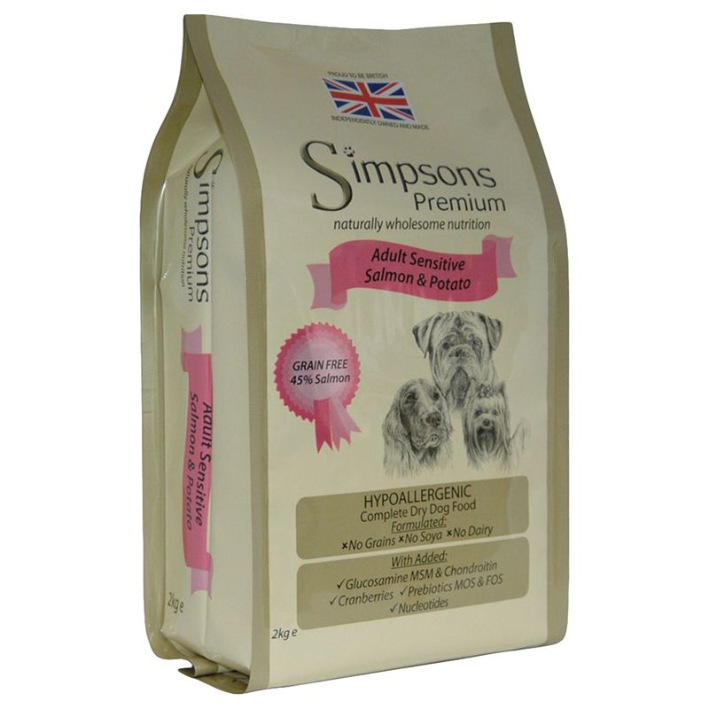 Zooplus Simpsons Premium Sensitive Adult Salmone e Patate Qualità
