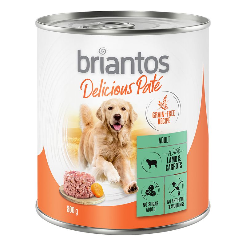 Zooplus Briantos Delicious Paté 24 x 800 g Umido per cane Shopping Online