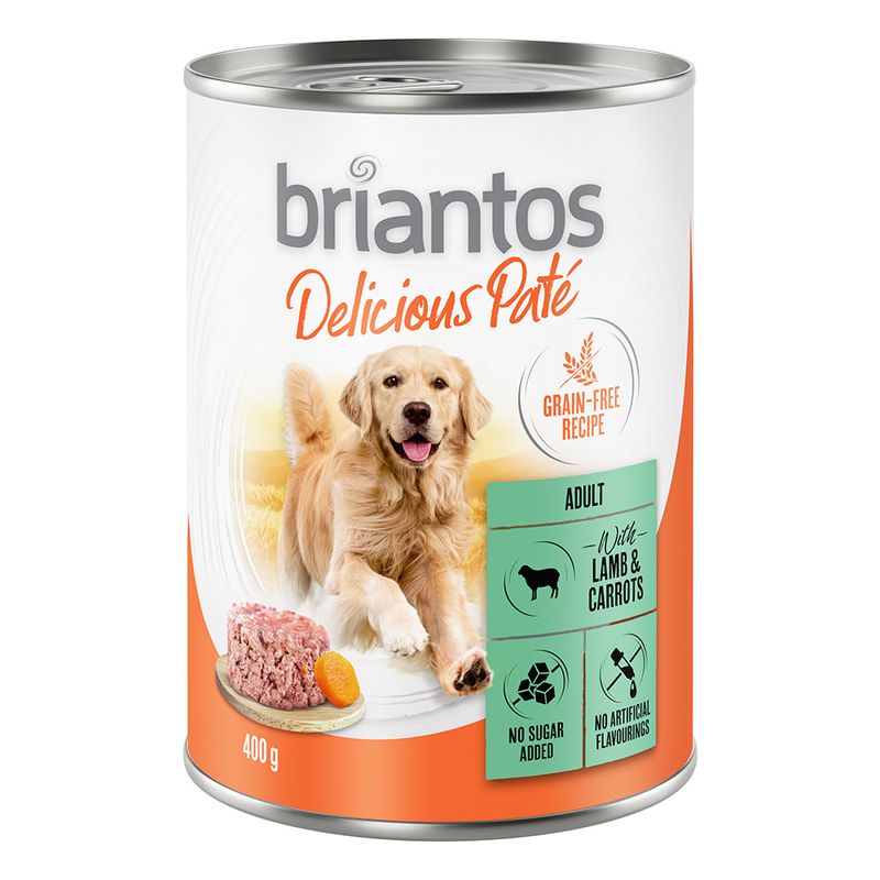 Zooplus Briantos Delicious Paté Pacco misto Umido per cane Affare Del Giorno