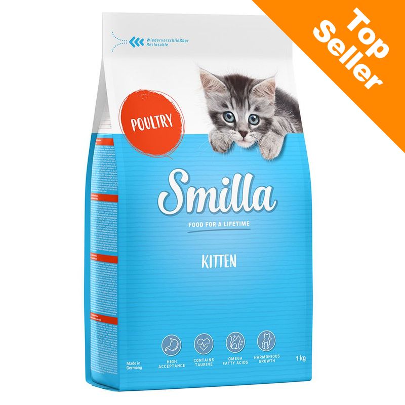 Zooplus Smilla Kitten Pollame Crocchette per gattini