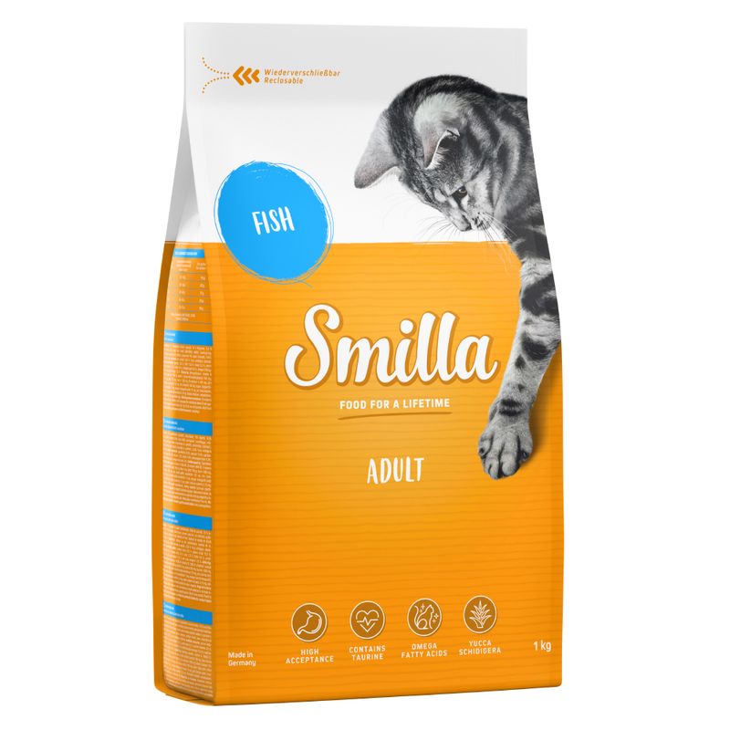 Zooplus Set prova misto Smilla Adult Crocchette per gatti Convenienza