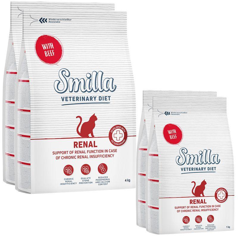 Zooplus Smilla Veterinary Diet Renal Manzo Crocchette gatto Sconto