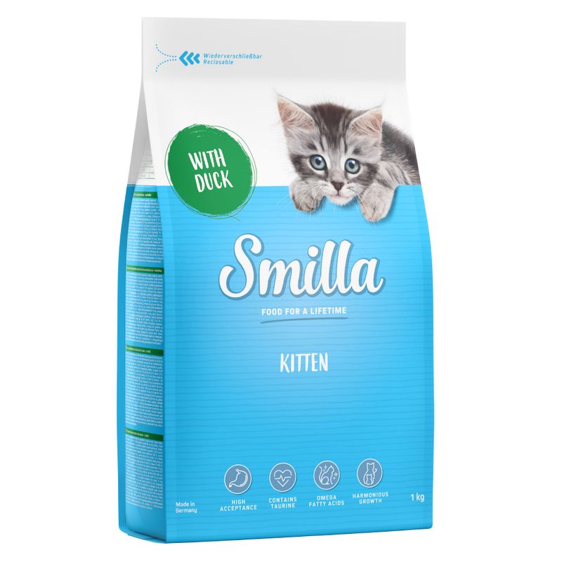 Zooplus Smilla Kitten Anatra Crocchette per gattini