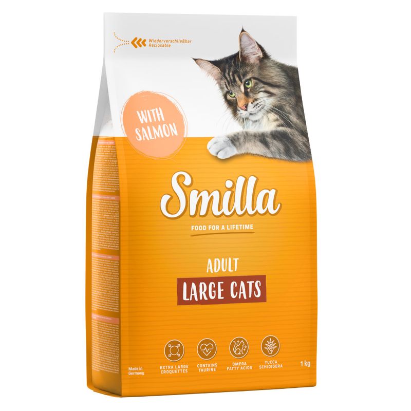 Zooplus Smilla Adult XXL Salmone Crocchette per gatti
