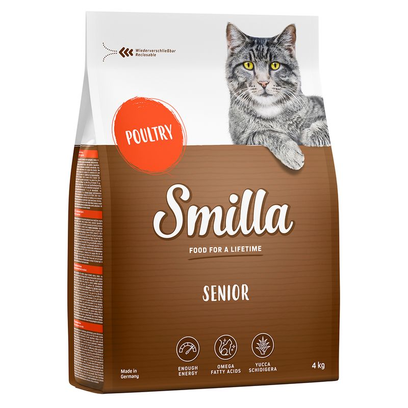 Zooplus Smilla Senior Pollame Crocchette per gatti Hotsell