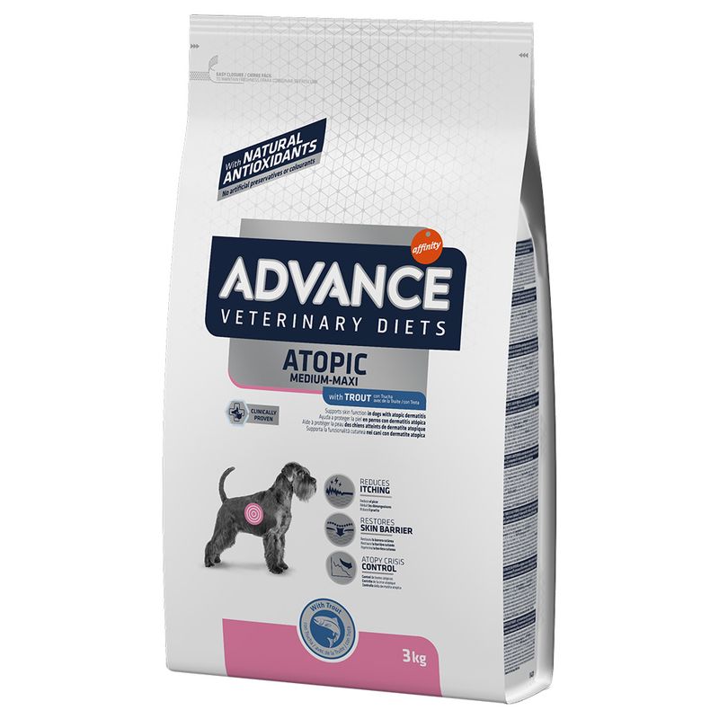 Zooplus Advance Veterinary Diets Atopic con Trota Crocchette cane