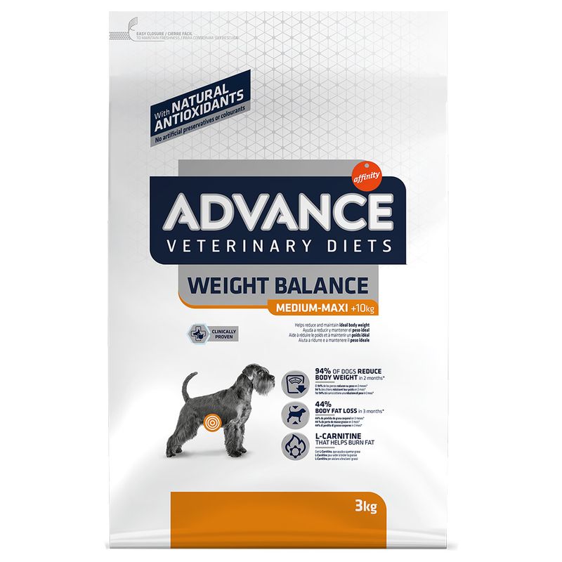 Zooplus Advance Veterinary Diets Weight Balance Medium/Maxi Crocchette per cane In Saldo
