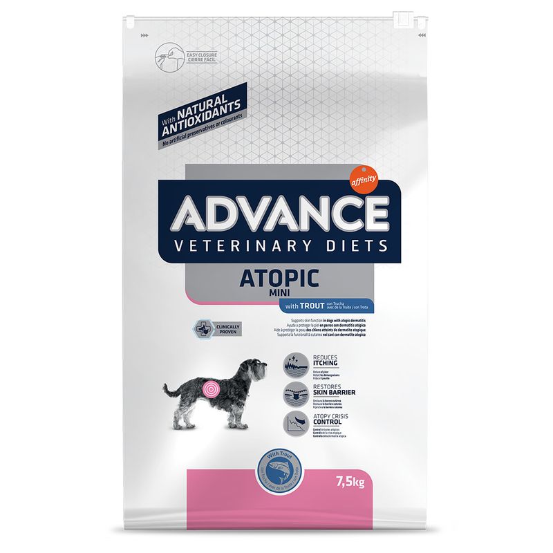 Zooplus Advance Veterinary Diets Atopic Mini Crocchette per cane Italy