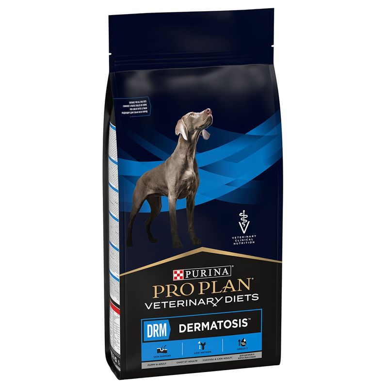 Zooplus PURINA PRO PLAN Veterinary Diets DRM Dermatosis Crocchette per cane Promozione