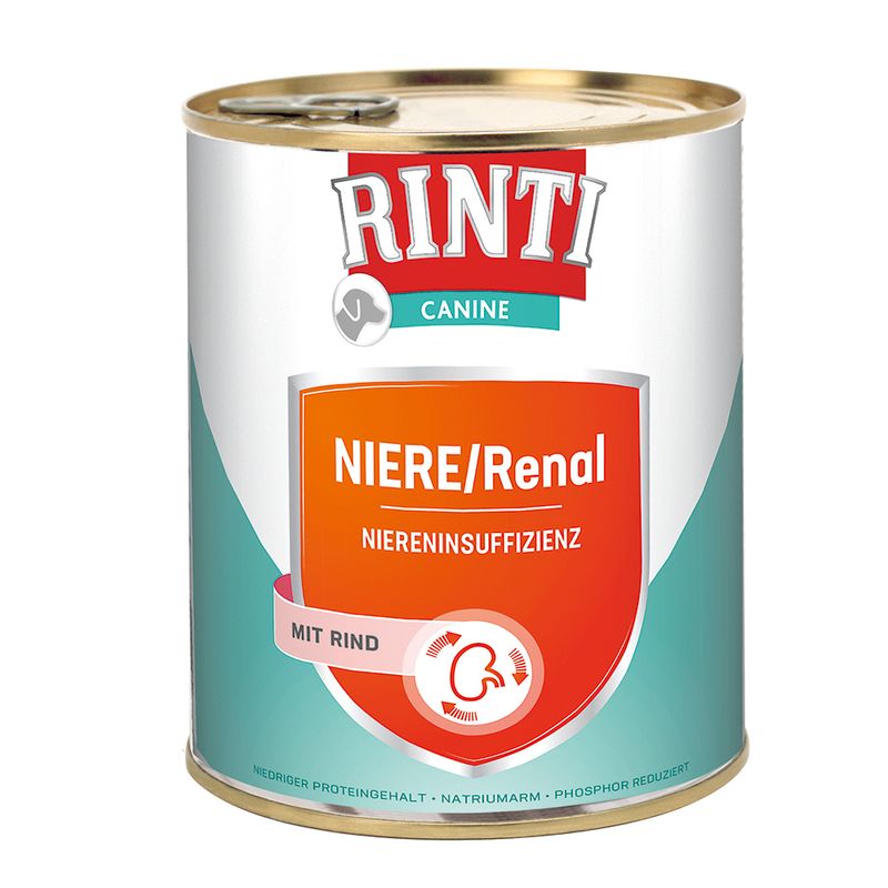 Zooplus RINTI Canine Reni con Manzo 800 g