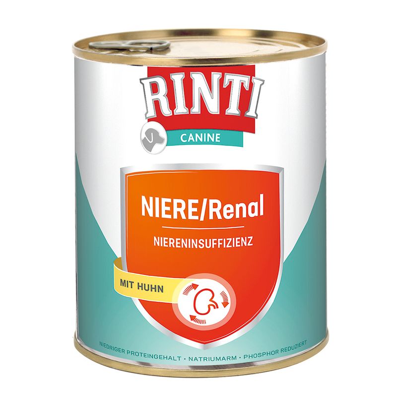 Zooplus RINTI Canine Reni con Pollo 800 g