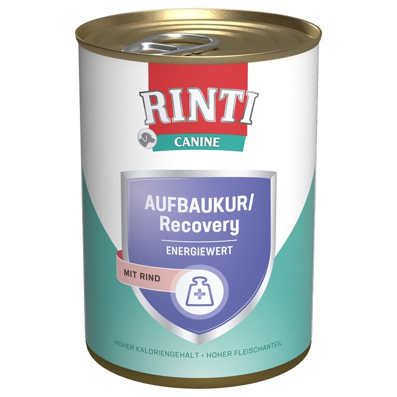Zooplus RINTI Canine Recovery con Manzo Alimento umido per cani