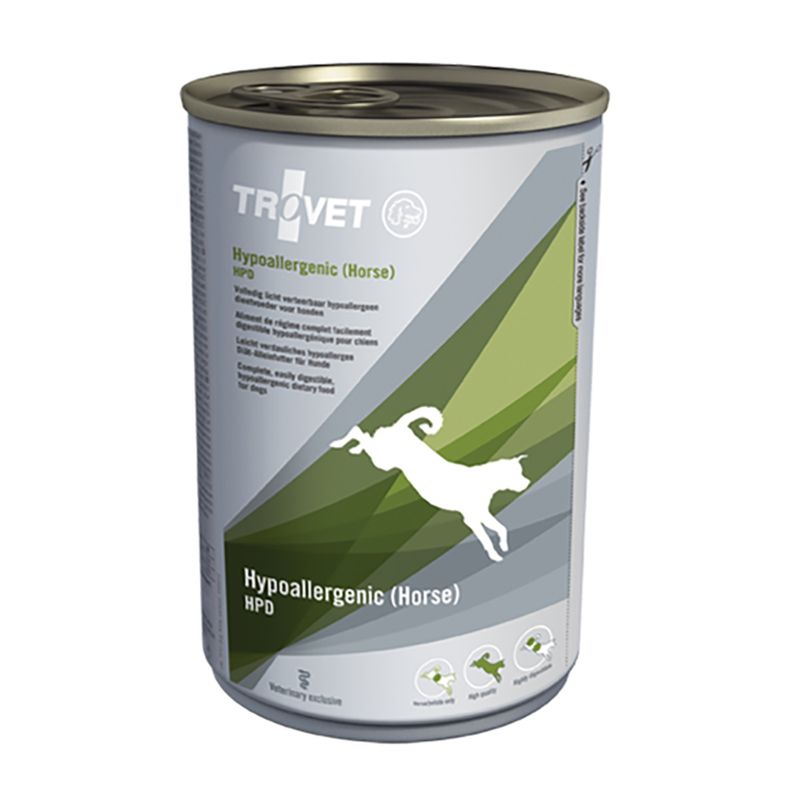 Zooplus Trovet Hypoallergenic HPD Cavallo Umido cane