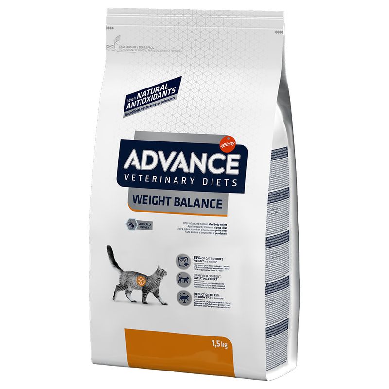 Zooplus Advance Veterinary Diets Weight Balance Crocchette gatto 2025