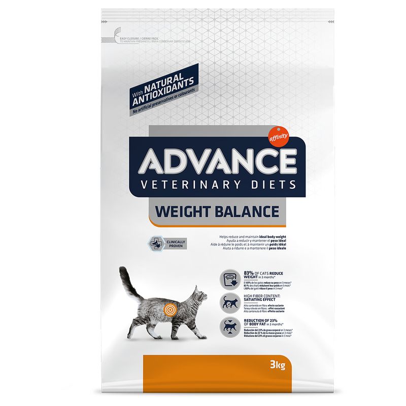 Zooplus Advance Veterinary Diets Weight Balance Crocchette gatto 2025
