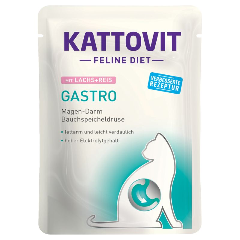 Zooplus Kattovit Gastro Buste 24 x 85 g Nuovo