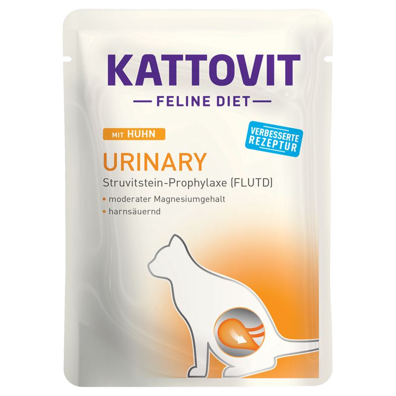 Zooplus Kattovit Urinary Buste 12 x 85 g Alimento umido assortito per gatti Qualità