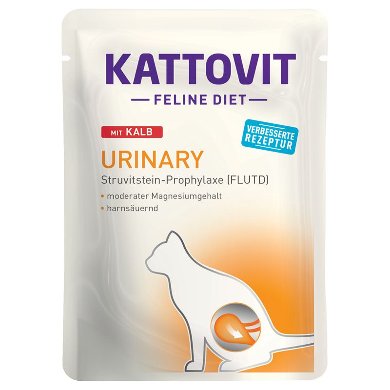 Zooplus Kattovit Urinary Buste 12 x 85 g Alimento umido assortito per gatti Qualità