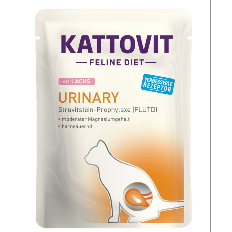 Zooplus Kattovit Urinary Buste 12 x 85 g Alimento umido assortito per gatti Qualità