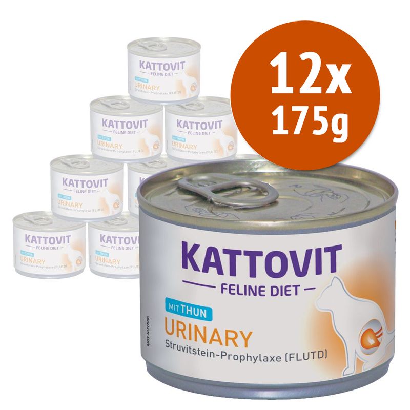 Zooplus Kattovit Urinary Calcoli Struvite 12 x 185 g Alimento umido per gatti Promozione
