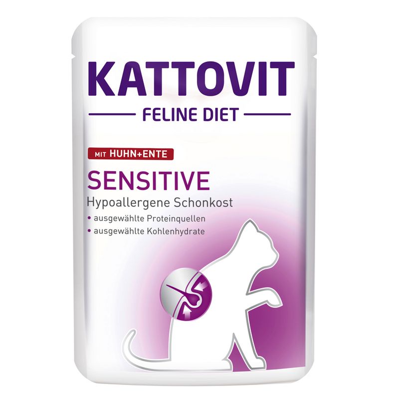 Zooplus Kattovit Sensitive Buste 6 x 85 g Alimento umido per gatti Acquista Ora