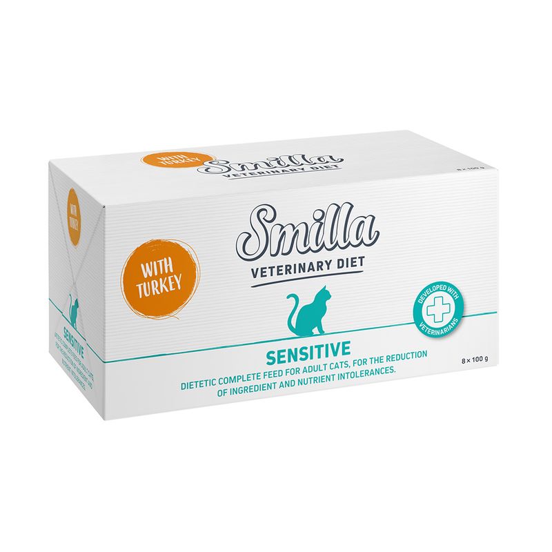 Zooplus Smilla Veterinary Diet Sensitive Tacchino umido per gatto Prezzo Ridotto