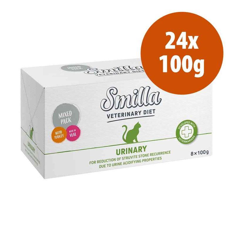 Zooplus Multipack risparmio Smilla Veterinary Diet Pacco misto 24 x 100 g