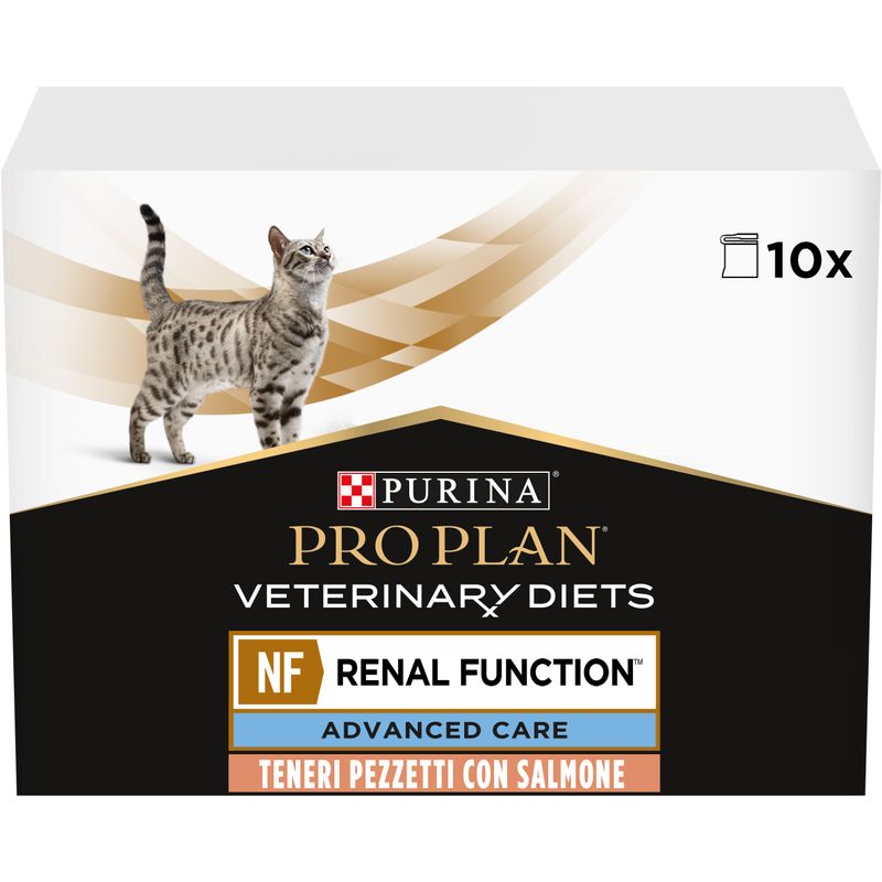 Zooplus Purina Pro Plan Veterinary Diets Feline NF Renal Advance Care Salmone