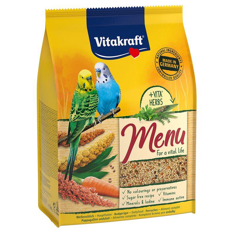 Zooplus Vitakraft Menù Pappagallini Mangime per uccelli Super Saving Price