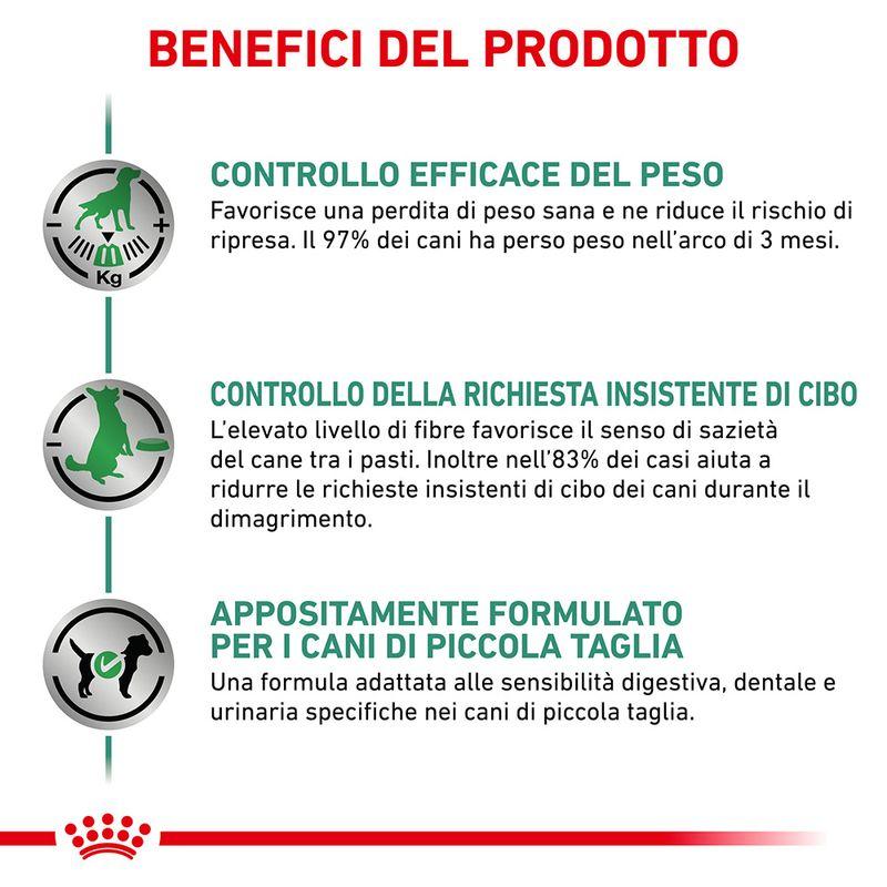 Zooplus Royal Canin Satiety Weight Management Small Dog Canine Veterinary Crocchette per cane Esporta salva