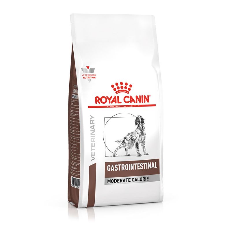 Zooplus Royal Canin Gastrointestinal Moderate Calorie Canine Veterinary Crocchette per cani Pezzi Unici