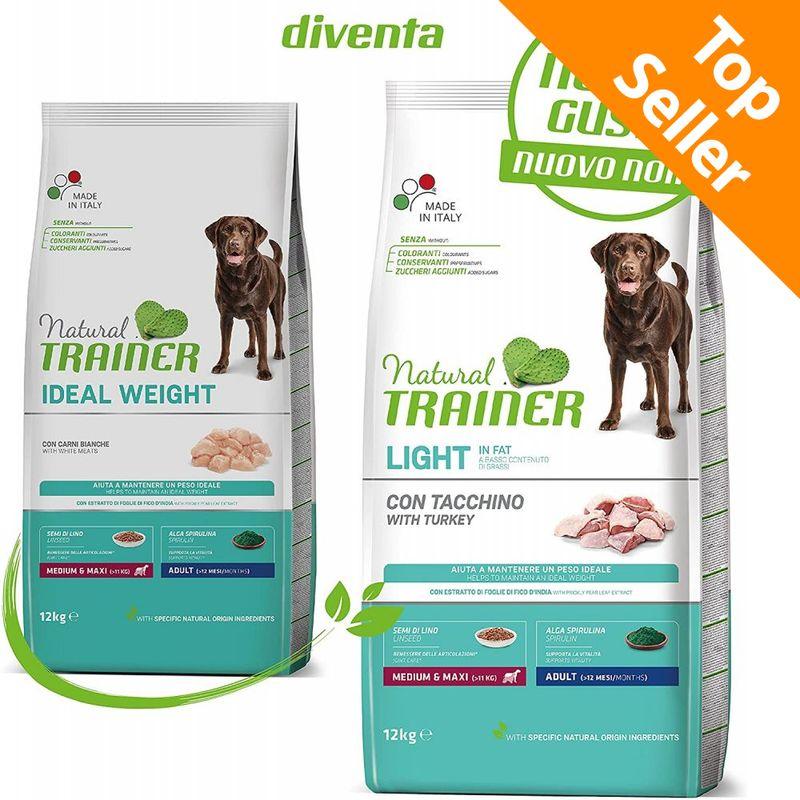 Zooplus Natural Trainer Light in Fat Medium/Maxi Adult con Tacchino