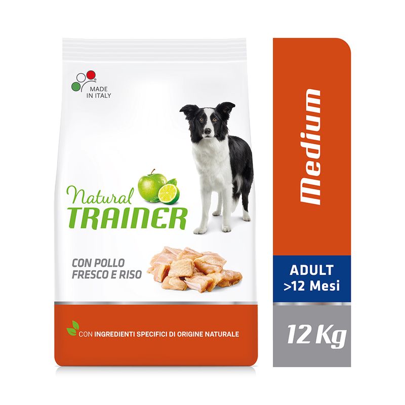 Zooplus Natural Trainer Medium Adult con Pollo fresco Riso e Aloe vera per cane Vendite stagionali