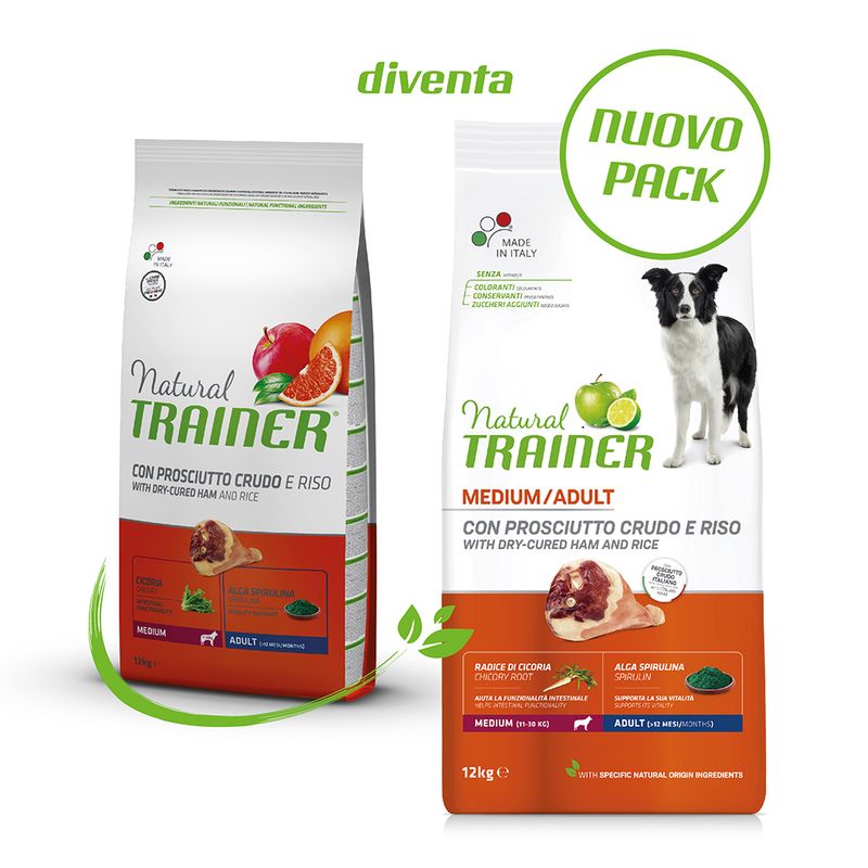 Zooplus Natural Trainer Medium Adult con Prosciutto crudo & Riso Cyber Monday
