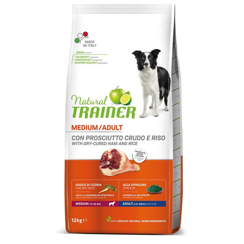 Zooplus Natural Trainer Medium Adult con Prosciutto crudo & Riso Cyber Monday