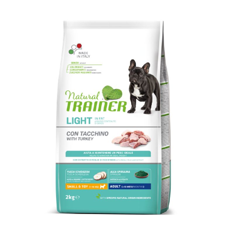 Zooplus Natural Trainer Light in Fat Mini Adult con Tacchino