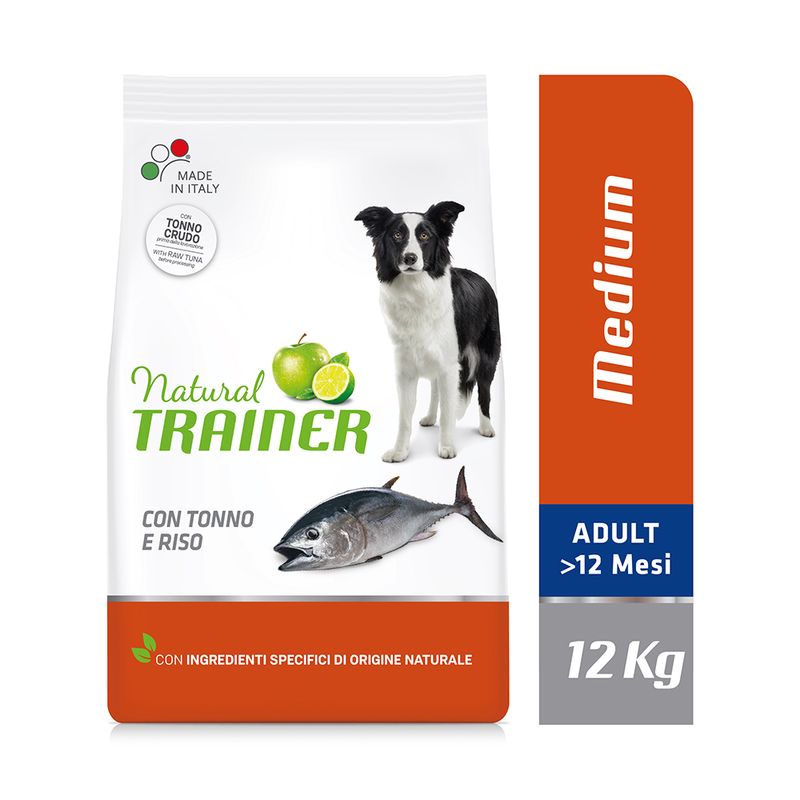 Zooplus Natural Trainer Medium Adult con Tonno & Riso crocchette cani Offerta Pasqua