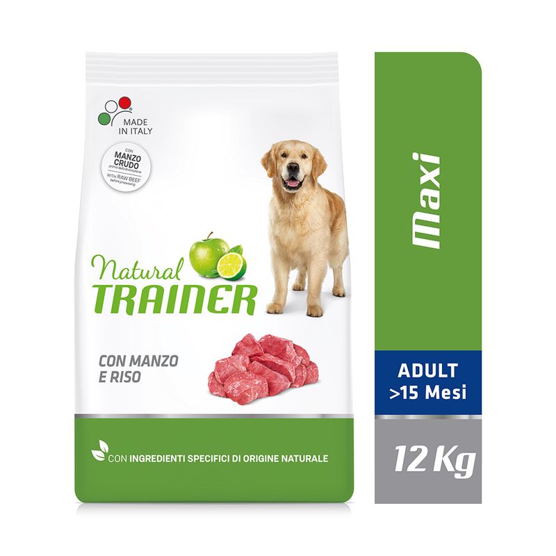 Zooplus Natural Trainer Maxi Adult con Manzo & Riso Offerta per la Festa della Mamma