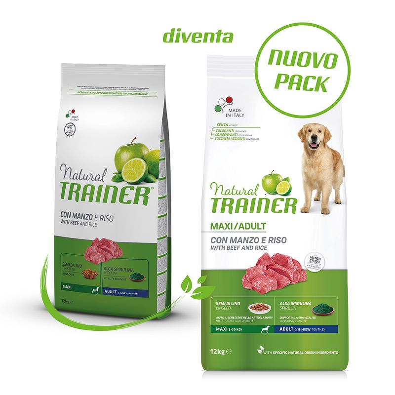 Zooplus Natural Trainer Maxi Adult con Manzo & Riso Offerta per la Festa della Mamma