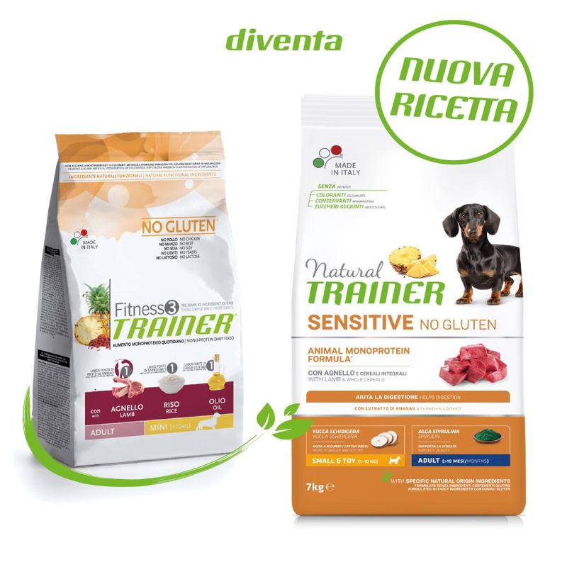 Zooplus Natural Trainer Sensitive No Gluten Adult Small Monoproteico con Agnello Offerta migliore