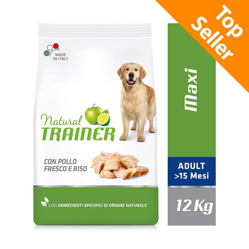 Zooplus Natural Trainer Maxi Adult con Pollo fresco & Riso