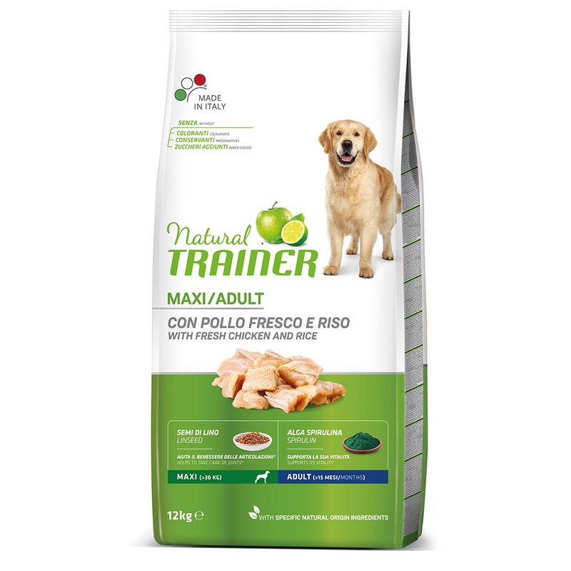 Zooplus Natural Trainer Maxi Adult con Pollo fresco & Riso Latest fashion