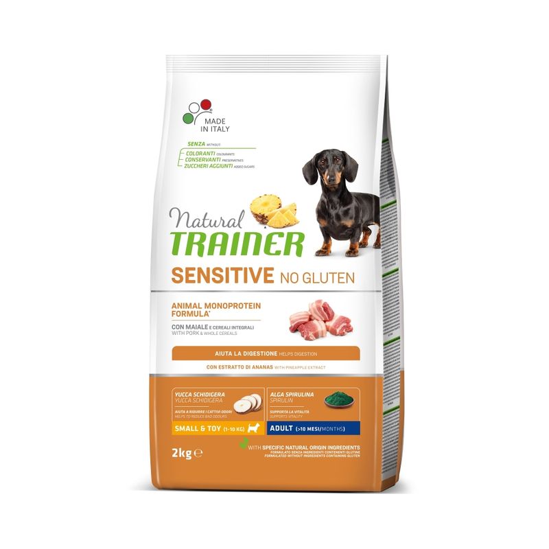 Zooplus Natural Trainer Sensitive No Gluten Adult Small Monoproteico con Maiale Lightning offer