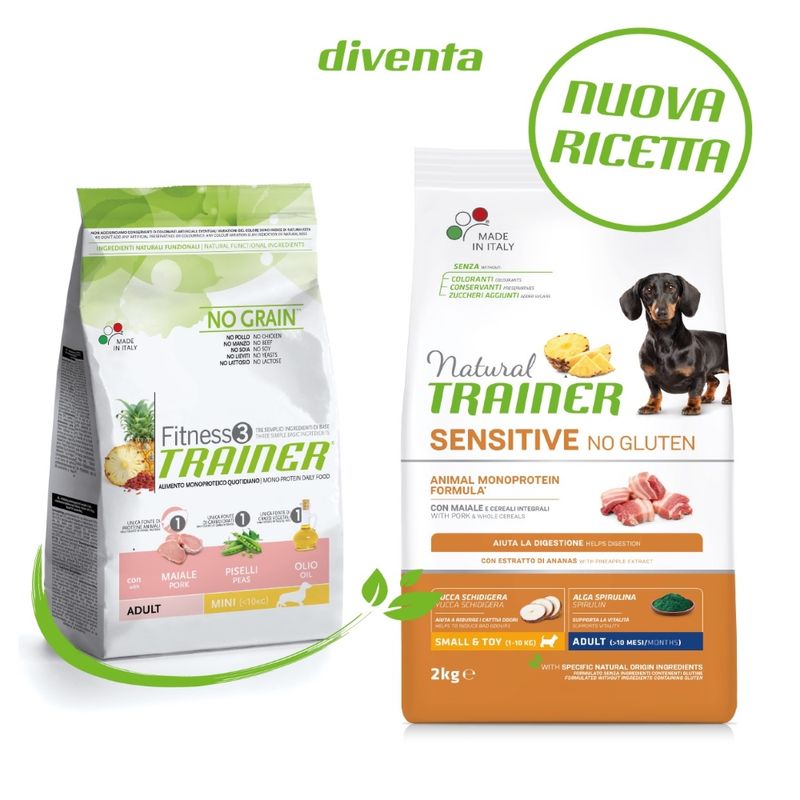 Zooplus Natural Trainer Sensitive No Gluten Adult Small Monoproteico con Maiale Lightning offer