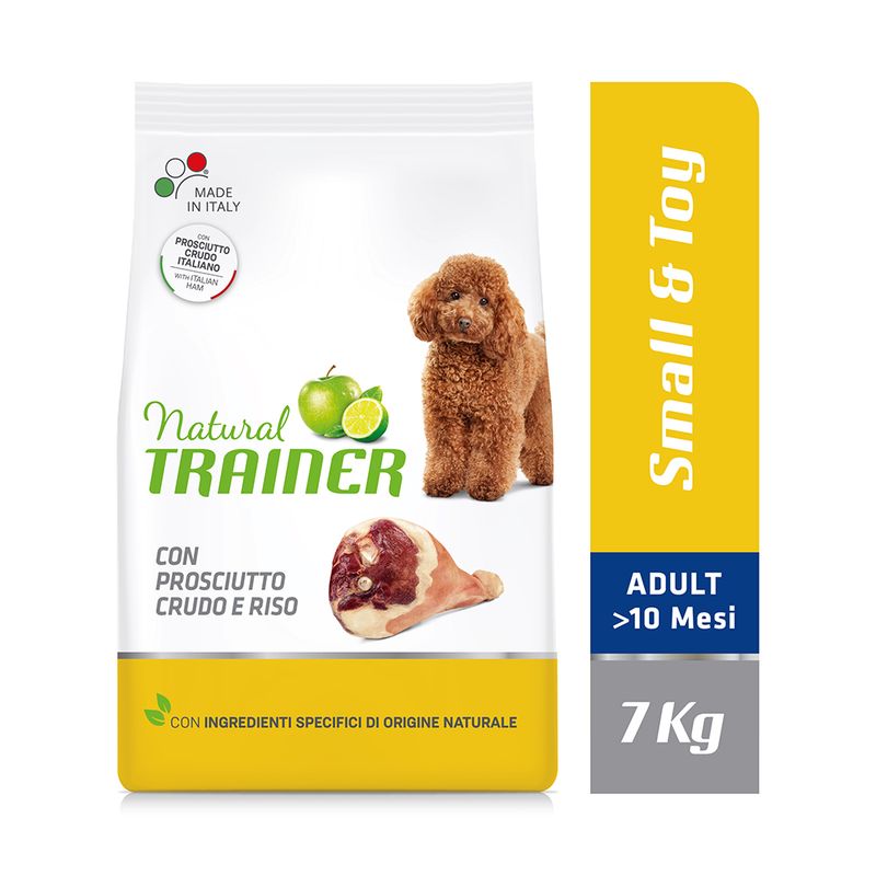 Zooplus Natural Trainer Adult Small & Toy Prosciutto Crudo & Riso