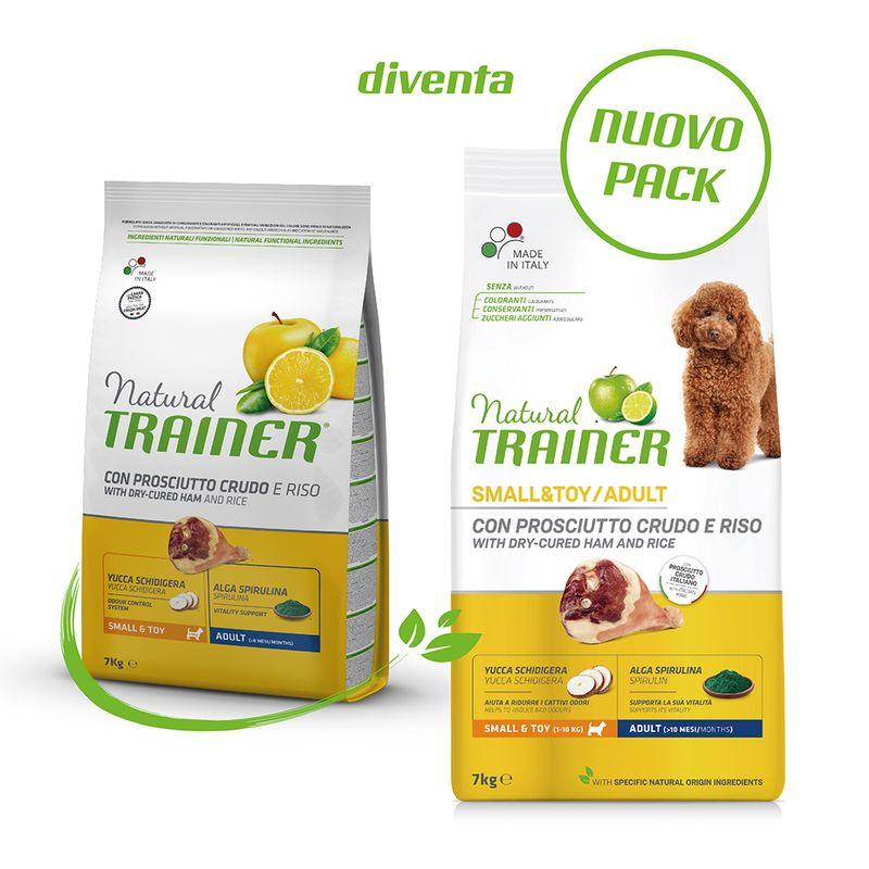 Zooplus Natural Trainer Adult Small & Toy Prosciutto Crudo & Riso Grandi sconti