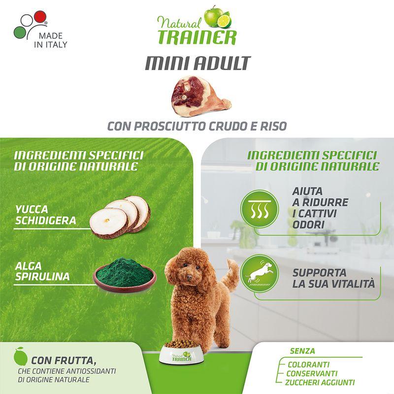Zooplus Natural Trainer Adult Small & Toy Prosciutto Crudo & Riso Grandi sconti