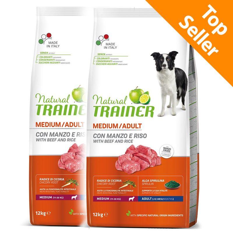 Zooplus Multipack risparmio 2 x 12 kg Natural Trainer Medium & Maxi Nuovi prodotti