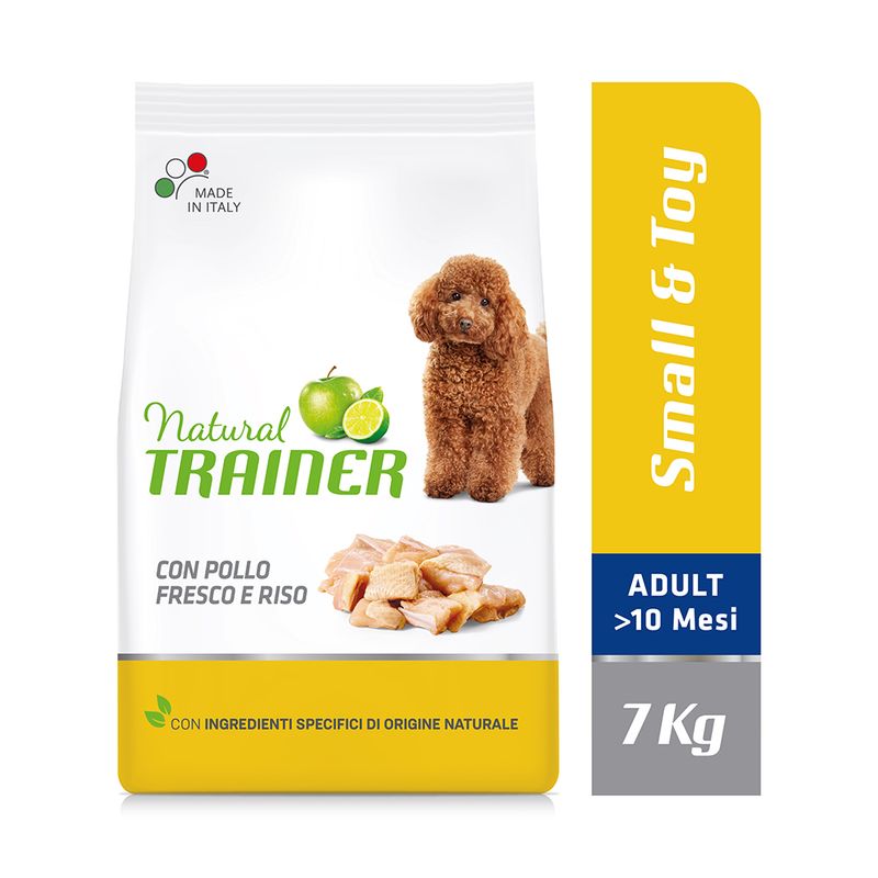 Zooplus Natural Trainer Adult Small & Toy con Pollo fresco & Riso Bestseller